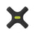 Bone Collection Bike Phone Charger Kit USB-C/USB-A Black