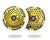 ROOT 110MM HONEYCORE WHEELS - WHITE / GOLD RUSH 2 PACK