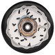 CHUBBY 110MM DOHNUT OREO WHITE WHEELS