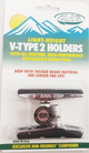 V-Type2 Threaded Holder - Carbon Fiber 2