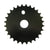 Chainring for One Piece Crank 28T Black