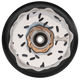 CHUBBY 110MM DOHNUT OREO WHITE WHEELS