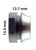 Road: Front Cone 15.0 x 12.7mm