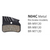 Metal Pad w/ Fin
