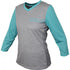 Women's Turquoise 3/4 Trail Jersey - Last Items-L-Female