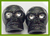 Novelty Valve Cap - Skull Black