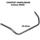 Chrome Plated 690mm Beach Cruiser Handlebars