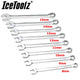 Dual Open End Spanner Set - 8 to 15mm - IceToolz