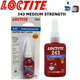 Loctite 243 Medium Strength Threadlocker 10ml