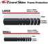 Lizard Skins Self Adhesive Frame Protector Small Carbon Leather