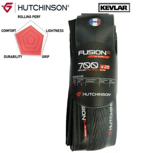 Fusion5 700 x 25  - All Season Kevlar - Hutchinson