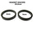 Headset Spacers 28.6mm Black