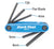 Park Tool - AWS-9.2 - Fold Up Hex Wrench Set