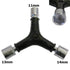 11/13/14mm Socket Y-Wrench
