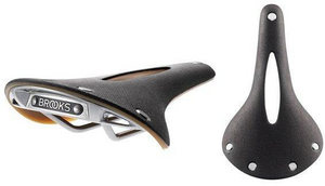 Brooks C17 & H Cambium Mens Saddle Carved Black