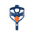 Zefal Pulse A2 Bottle Cage Blue/Orange