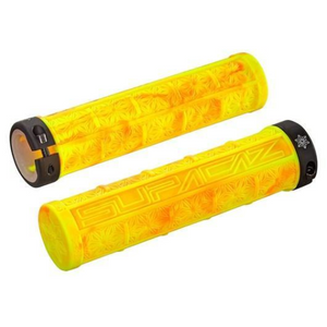 Supacaz Grizips Neon Yellow & Neon Red Splash