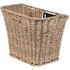 BASIL BREMEN WICKER KF FRONT BASKET, NATURAL BROWN