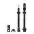 Tubeless Valve 70mm Black (x2)