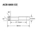 Enduro Headset Bearing 1" Stainless ACB 6805 SS 27