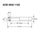 Enduro Headset Bearing 1.125" Stainless ACB 3645 1
