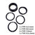 Rotor Spacer BB 3D+ 0.5mm washer Type E plastic x
