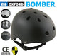 Oxford Bomber BMX Helmet Black