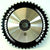 Sprocket Team Disc 44T Black