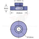 6003 Open Bore Adaptor
