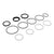 FOX FORK DUST WIPER KIT FOR 32 FORK